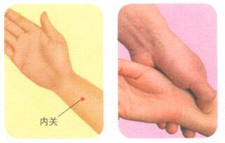 呃逆按摩部位图解