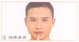 护唇防干按摩部位图解
