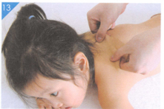 小儿囟门闭合晚按摩部位图解