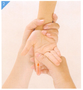 小儿先天性心肌炎按摩部位图解