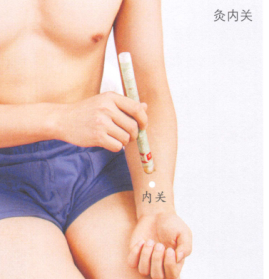 冠心病艾灸哪个部位图解