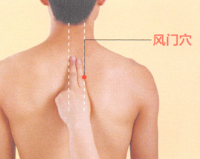 哮喘艾灸哪个部位图解