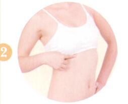 丰胸通乳艾灸哪个部位图解