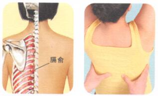 皮肤粗糙按摩部位图解