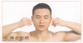 面神经麻痹按摩部位图解