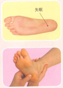 失眠按摩部位图解