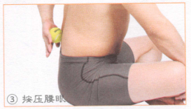 腰椎骨质增生按摩部位图解