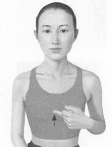 冠心病按摩部位图解