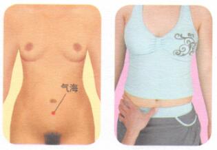 腹痛-腹胀按摩部位图解