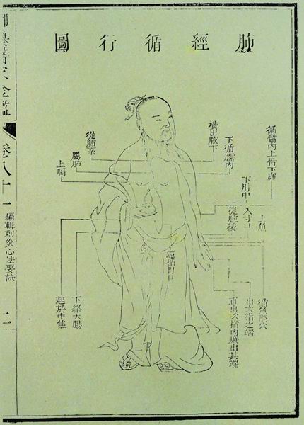 《医宗金鉴》十二脉图