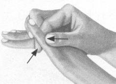 颈椎病按摩部位图解